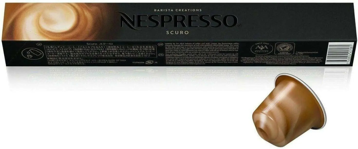 10 capsules of Nespresso SCURO | BARISTA CREATIONS Scuro-Nespresso UAE