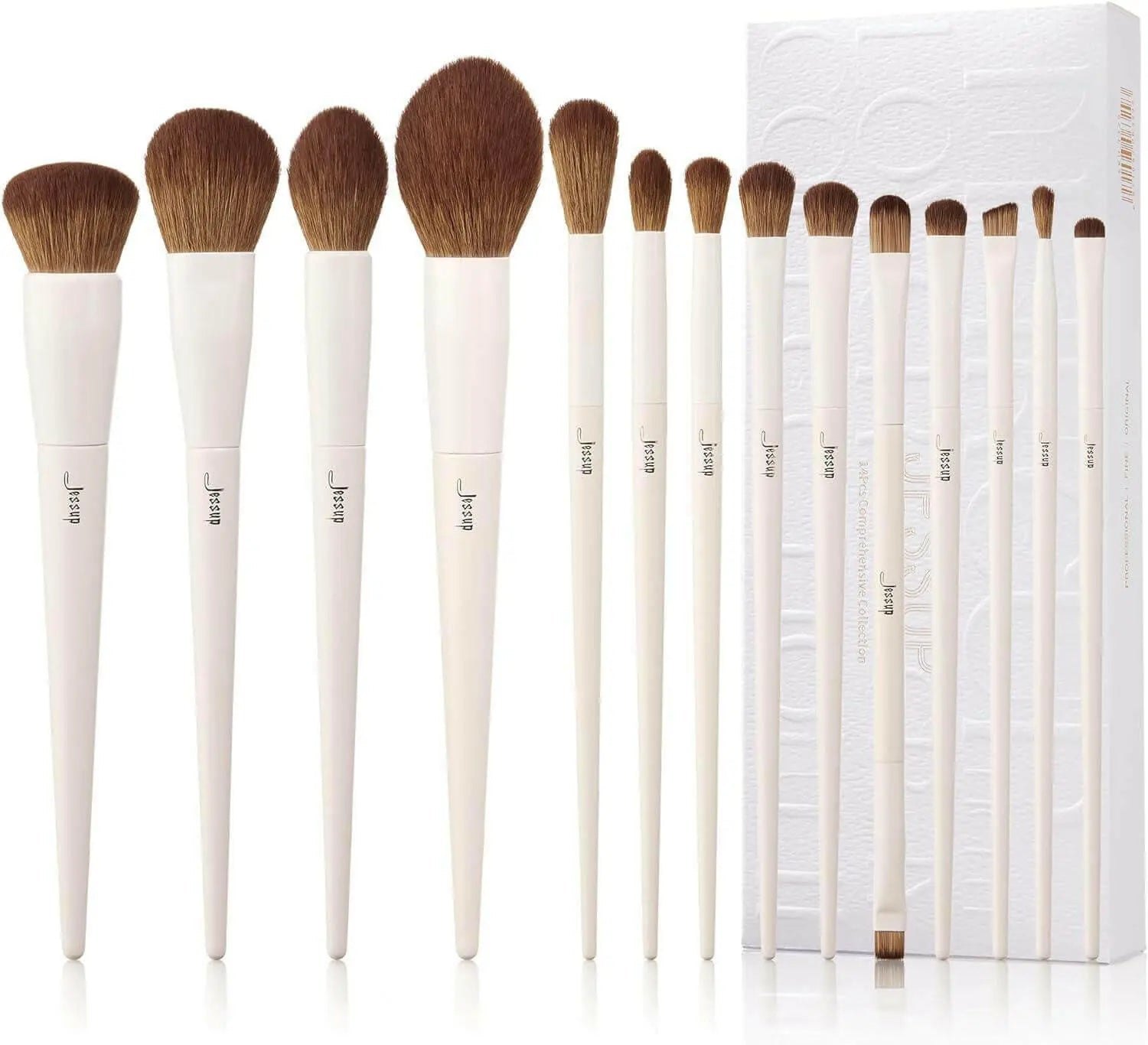 14pc Vegan Makeup Brush Set | Professional