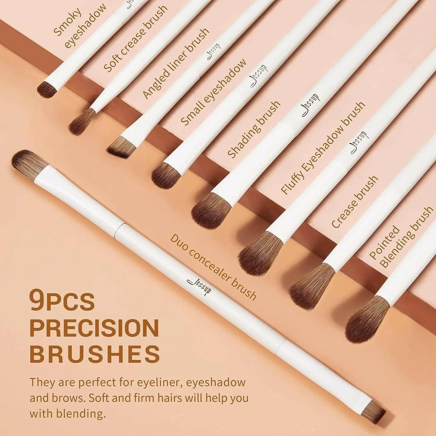 14pc Vegan Makeup Brush Set | Professional