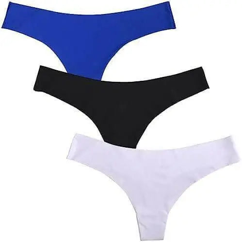 3-Pack Thong C String Underwear Seamless Women’s Thongs C String Panty