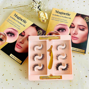 3D Magnetic Lashes Kit - Waterproof & Reusable