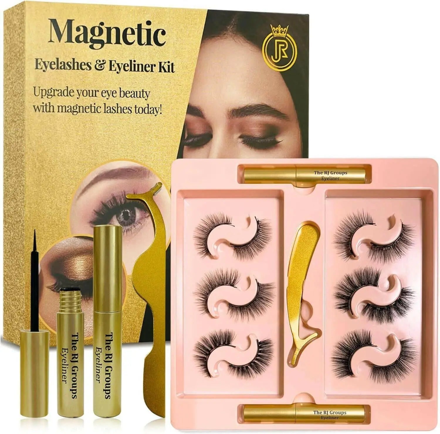 3D Magnetic Lashes Kit - Waterproof & Reusable