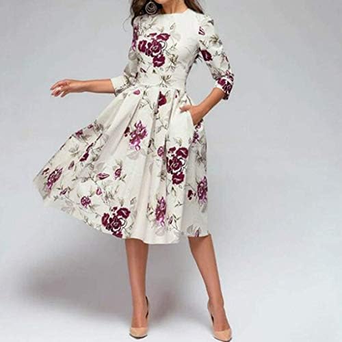 Women's Linen Asymmetric Fishtail Linen Dress Tutu Skirt, White - Size M