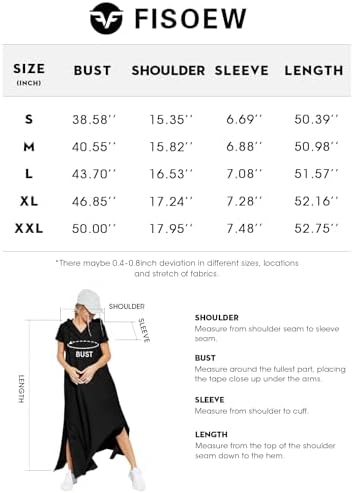 Visoo Casual Oversized Hooded Sweatshirt Dress Short Sleeve Side Split Pockets Sweatshirt Dress for Women