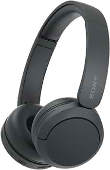 Sony Wireless Headphones Bluetooth Over-Ear Headphone with Microphone for Phone Calls WH-CH520, Black