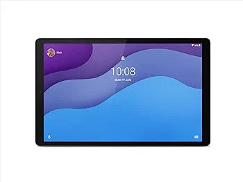 Lenovo Tab M10 HD 2nd Gen with Clear Case, 10.1 Inch HD Tablet, MediaTek Helio P22T 2.3GHz Processor,4GB RAM, 64GB Storage, Wi-Fi + 4G LTE, Android OS