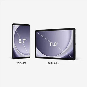 Samsung Galaxy Tab A9 LTE Android Tablet, 8.7 Inch Big Screen, 4GB RAM, 64GB Storage, Silver (UAE Version