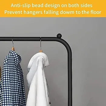 Clothes Rack, Metal Rod Clothes Rack for Hanging Clothes