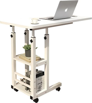 Adjustable Standing Desk, Small Desks for Small Spaces, Portable Laptop and Computer Desk, Bedroom Table, Sofa Desk for Home Office