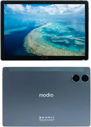 Modio 5G Tablet with 10.1-inch HD Display, 6GB RAM, 128GB ROM (Grey