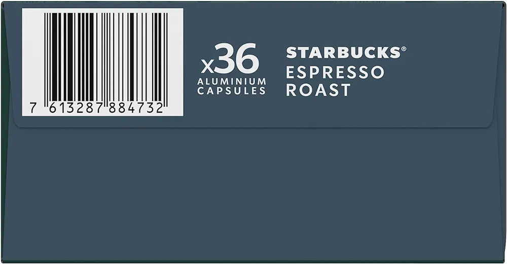 Starbucks Doubleshot Espresso Dark Roast By Nespresso Capsules (36 Capsules)