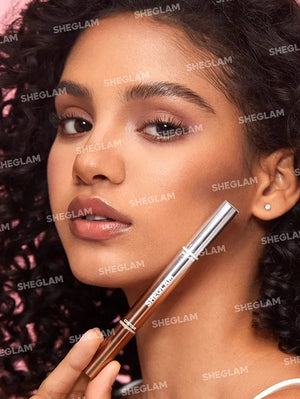 SHEGLAM Fine Line 2-In-1 Nose Contour & Highlight Pen Chestnut, One-Size Sheglam lunar glow highlighter