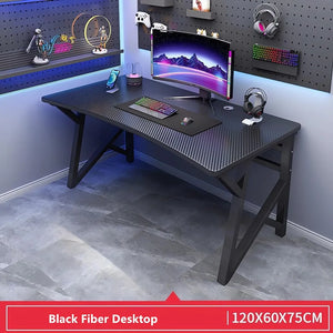 Desktop Computer Desk, Simple Gaming Table for Home Bedroom, Student Writing Study Table (120x60cm)
