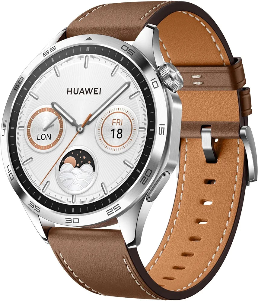 Huawei Watch GT4 pro 46mm Smartwatch, Up to 2 Weeks Battery Life, Dual-Band 5G GPS+ GNSS, Pulse Wave Irregular Heart Rate Analysis, 24/7 Health Monitoring, Compatible with Android and iOS