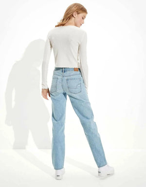 American Eagle Women 90s Straight Jeans