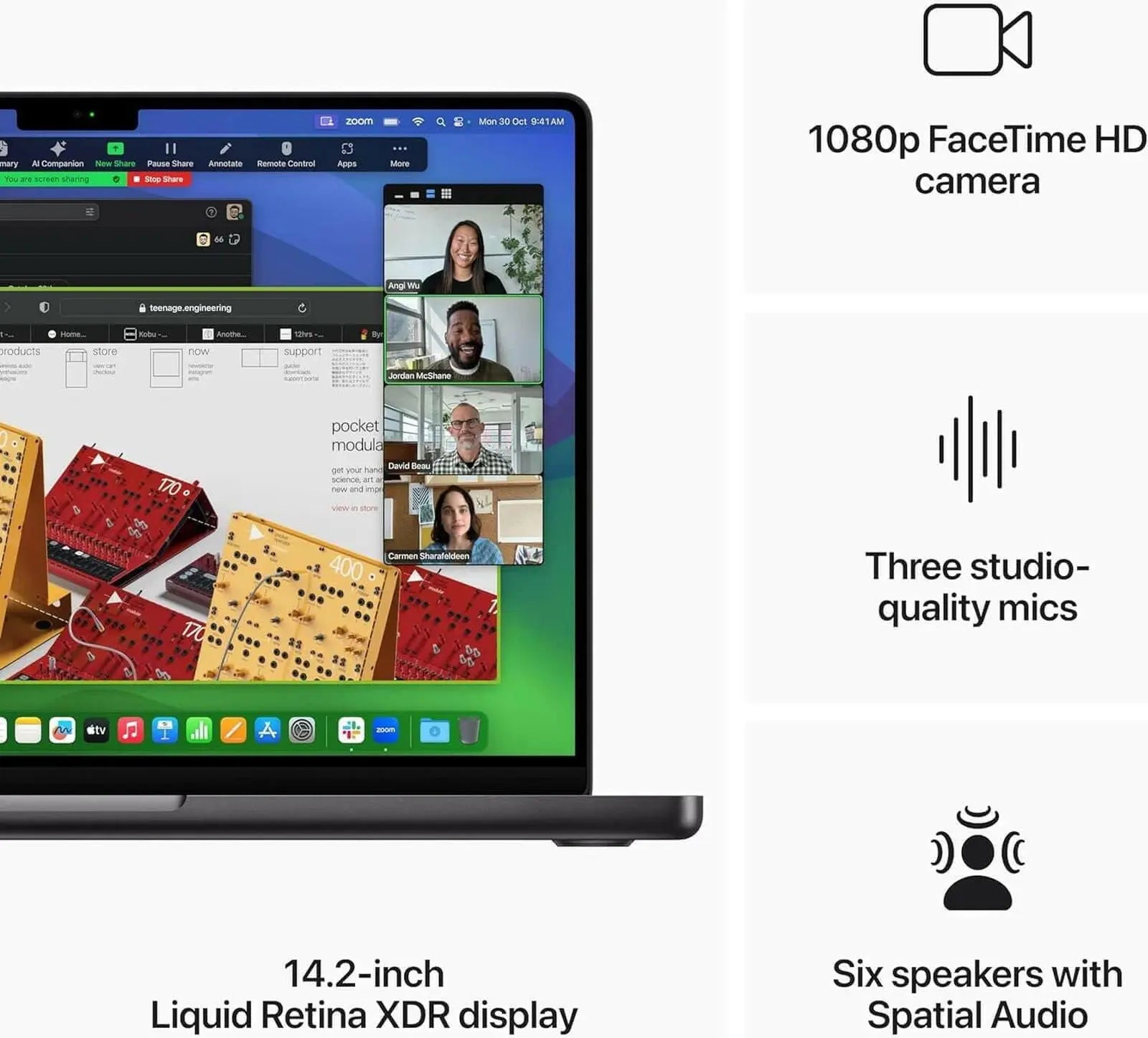 Apple 2023 MacBook Pro (14-inch, Apple M3 Pro chip with 11‑core CPU and 14‑core GPU, 18GB Unified Memory, 512GB)