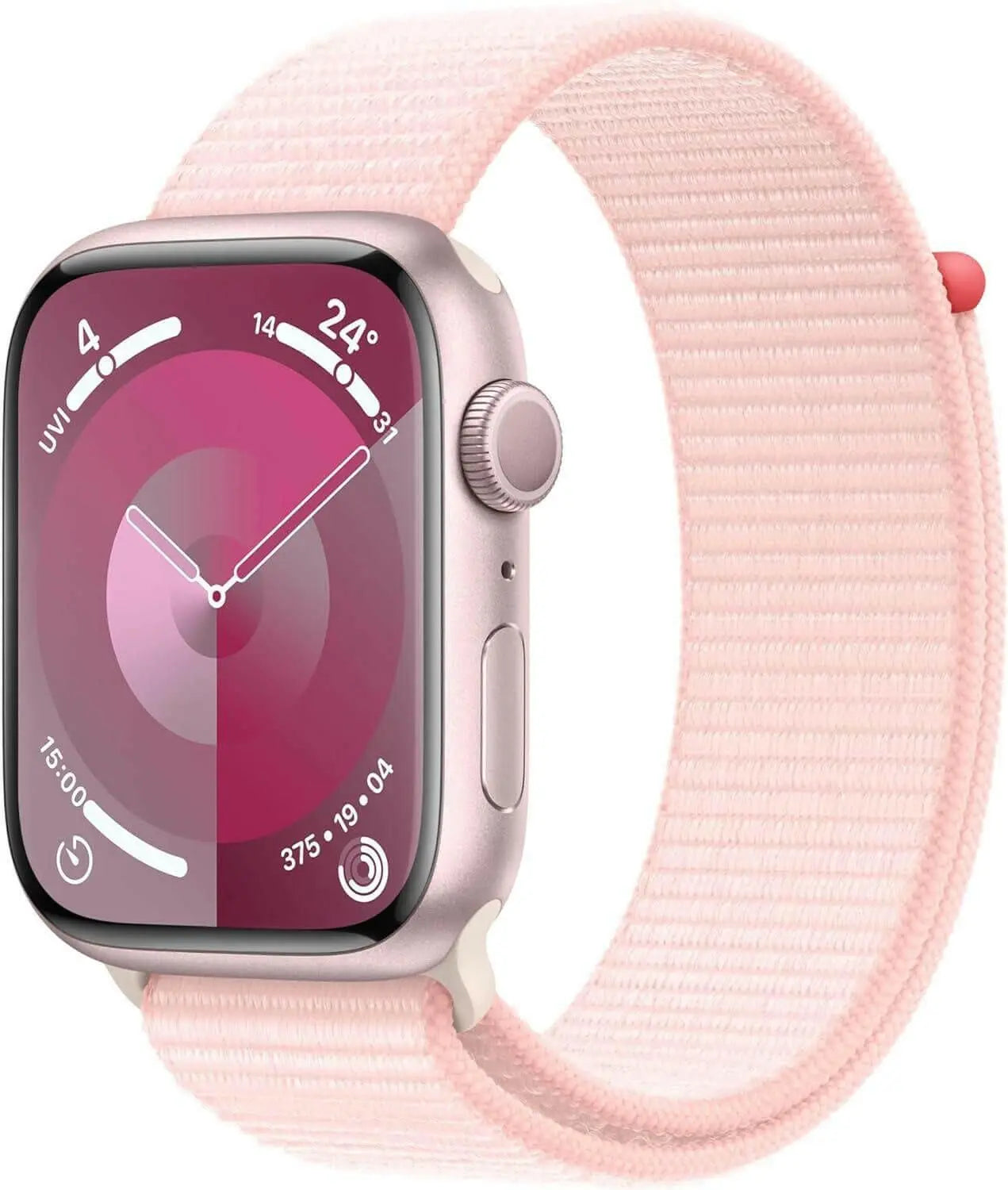 Apple Watch Series 9 [GPS 45mm] Smartwatch Pink Aluminum