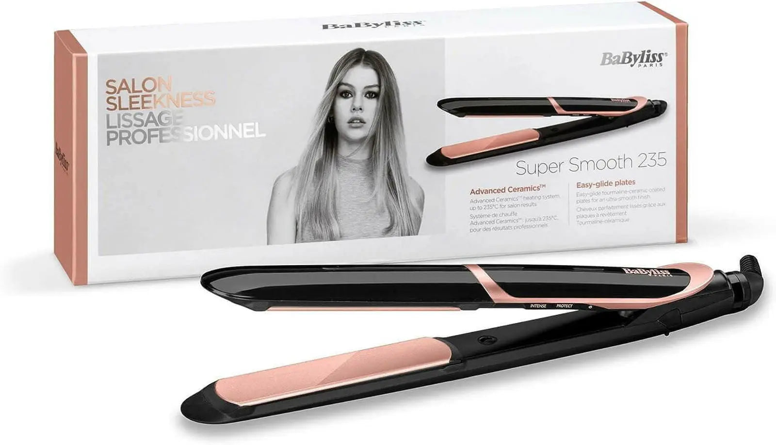 BaByliss Shimmer Hair Straightener - Ultimate Styling