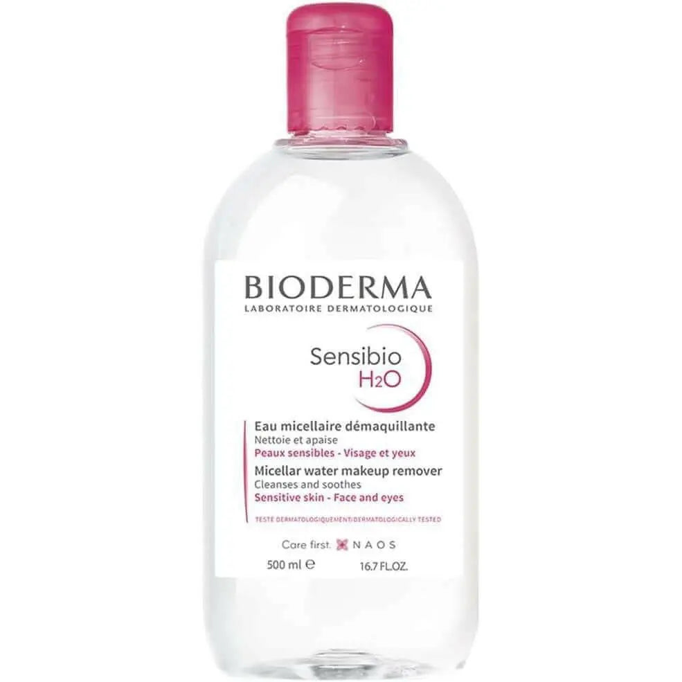 Bioderma Sensibio H2O Make-Up Removing Micellar Water - Sensitive Skin, 500ml