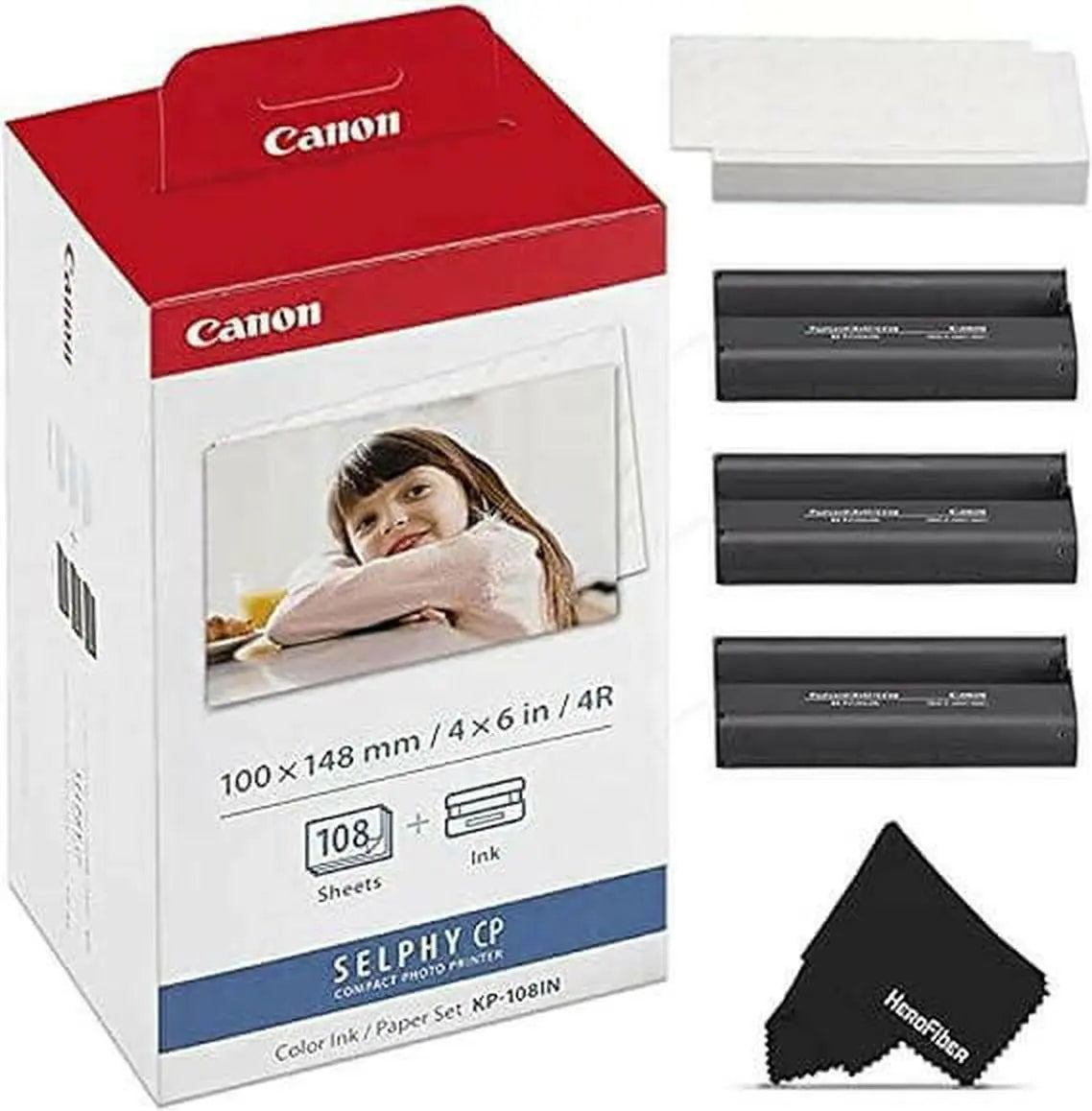 Canon KP-108IN Ink and Paper Set