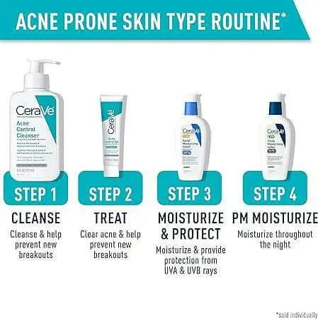 CeraVe Acne Face Wash with Salicylic Acid - 8oz