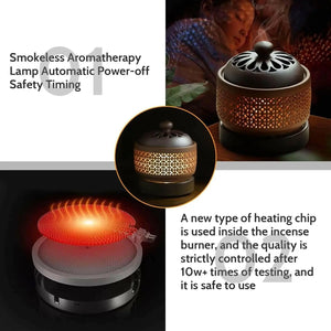 Ceramic Electric Incense Burner, Electronic Aroma Diffuser