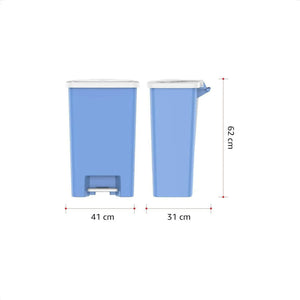 Cosmoplast, Step-On Waste Bin With Pedal,50 Liters,IFHHLA340PB