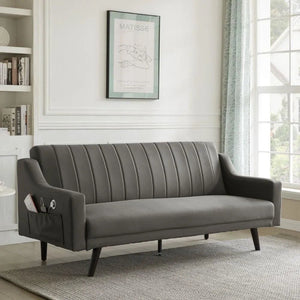 Danube Home Nashville 3-Seater Convertible Fabric Sofa Bed