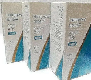 Dar Al Dawa Hairgrow 5% minoxidil 3 months supply (3 bottles x 50ML)