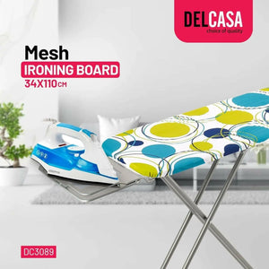 Delcasa 110x34 cm Ironing Board Ironing Table assorted color