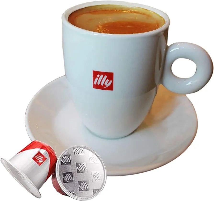 illy coffee capsules Espresso Classico, Classic Roast (Medium Roast) (40 capsules per serving, compatible with Nespresso Original System coffee machines