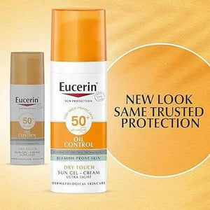 Eucerin SPF 50+ Gel-Cream - Oil-Control Sunscreen