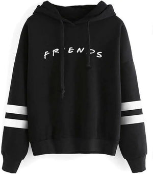 Fashion Casual Friends Hoodie Sweatshirt Friend TV Show Merchandise Women Graphic Tops Hoodies Sweater Funny Hooded Pullover