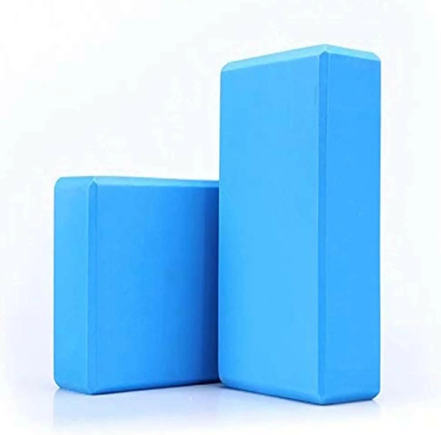 SKY-TOUCH Yoga Block Brick 2 Pack, Non Slip Yoga Block Brick Foam Home Exercise Fitness Gym High Foam for Stretching Yoga/Pilates/Fitness 9"x6"x3"