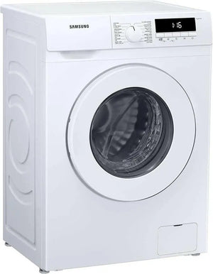 Samsung Front Load Washing Machine with Quick Wash, 7Kg, White, Eco Drum Clean, WW70T3020WW/GU, 20 Year Warranty on Digital Inverter Motor