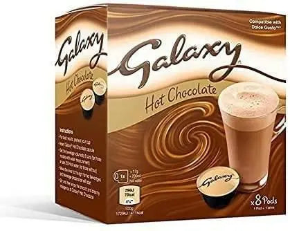 Galaxy hot chocolate - Compatible Dolce Gusto Pods - 8 Capsules