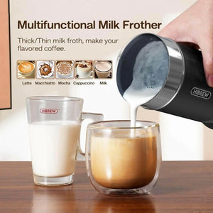 HiBREW 5-in-1 Coffee Machine & Milk Frother 19 Bar Espresso