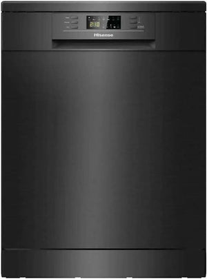 Hisense Dishwasher 14 Place Settings & 6 Programs With Eco Colour Black Model - ‎H14DB -1 Years Full Warranty.