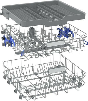 Hisense Dishwasher 14 Place Settings & 6 Programs With Eco Colour Black Model - ‎H14DB -1 Years Full Warranty.