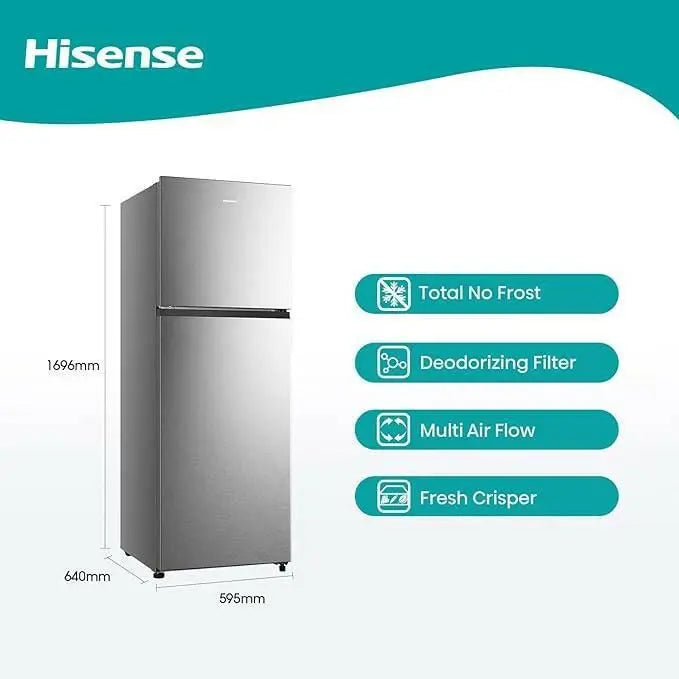 Hisense RT418N4ASU Top Mount Refrigerator 320L Net Capacity