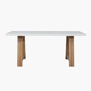 Home Box Cambridge 6-Seater Dining Table Without Chairs, 90 x 75 x 180 cm
