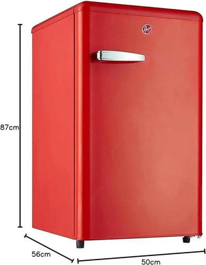 Hoover 123 Liters Single Door Retro Style Refrigerator