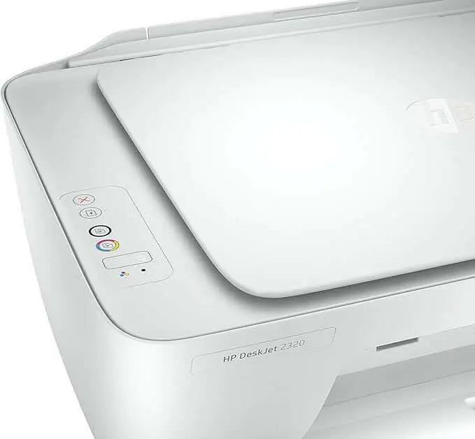 Hp Deskjet 2320 All-In-One Printer, USb Plug And Print, Scan, And Copy - White