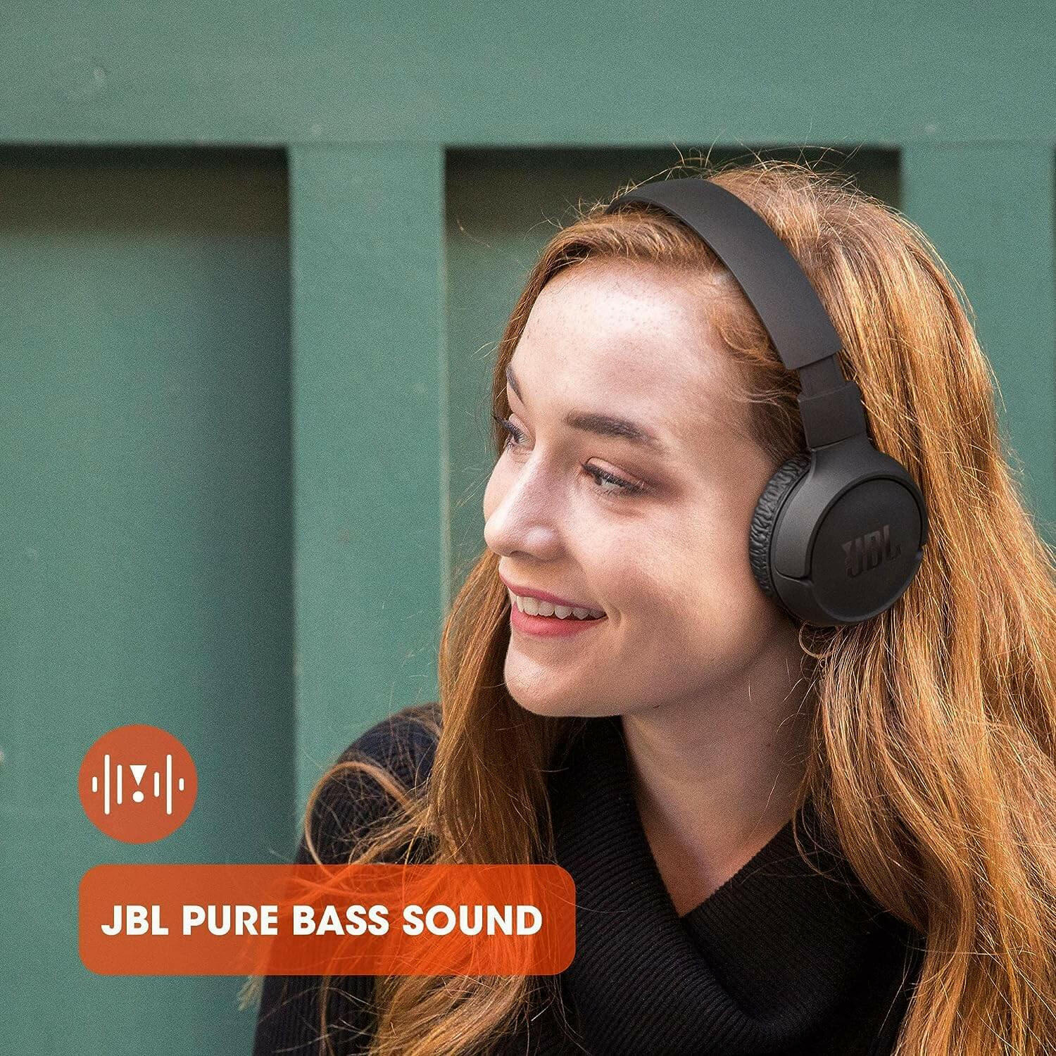 JBL Tune 510BT Wireless On Ear Headphones, Pure Bass Sound, 40H Battery, Speed Charge, Fast USB Type-C, Multi-Point Connection, Voice Assistant