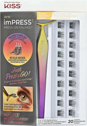 Kiss Impress Press on Falsies Natural Eyelashes ILK01C