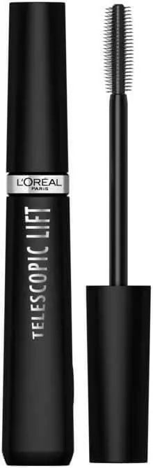 L'Oreal Paris, Telescopic Lift Washable Mascara, Lengthening and Volumizing Eye Makeup, Lash Lift with Up to 36HR Wear, Black