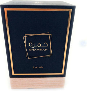 Lattafa Perfumes Khamrah for Unisex Eau de Parfum Spray, 3.4 Ounce