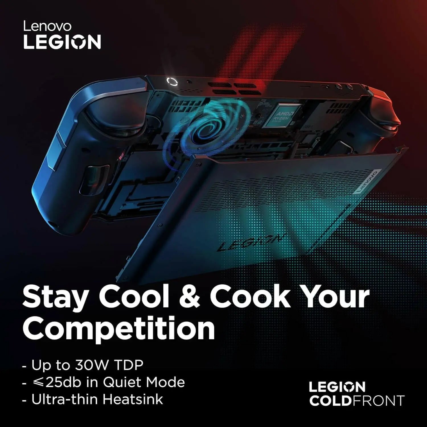 Lenovo Legion Go, Handheld Gaming with 1TB Lenovo Portable SSD