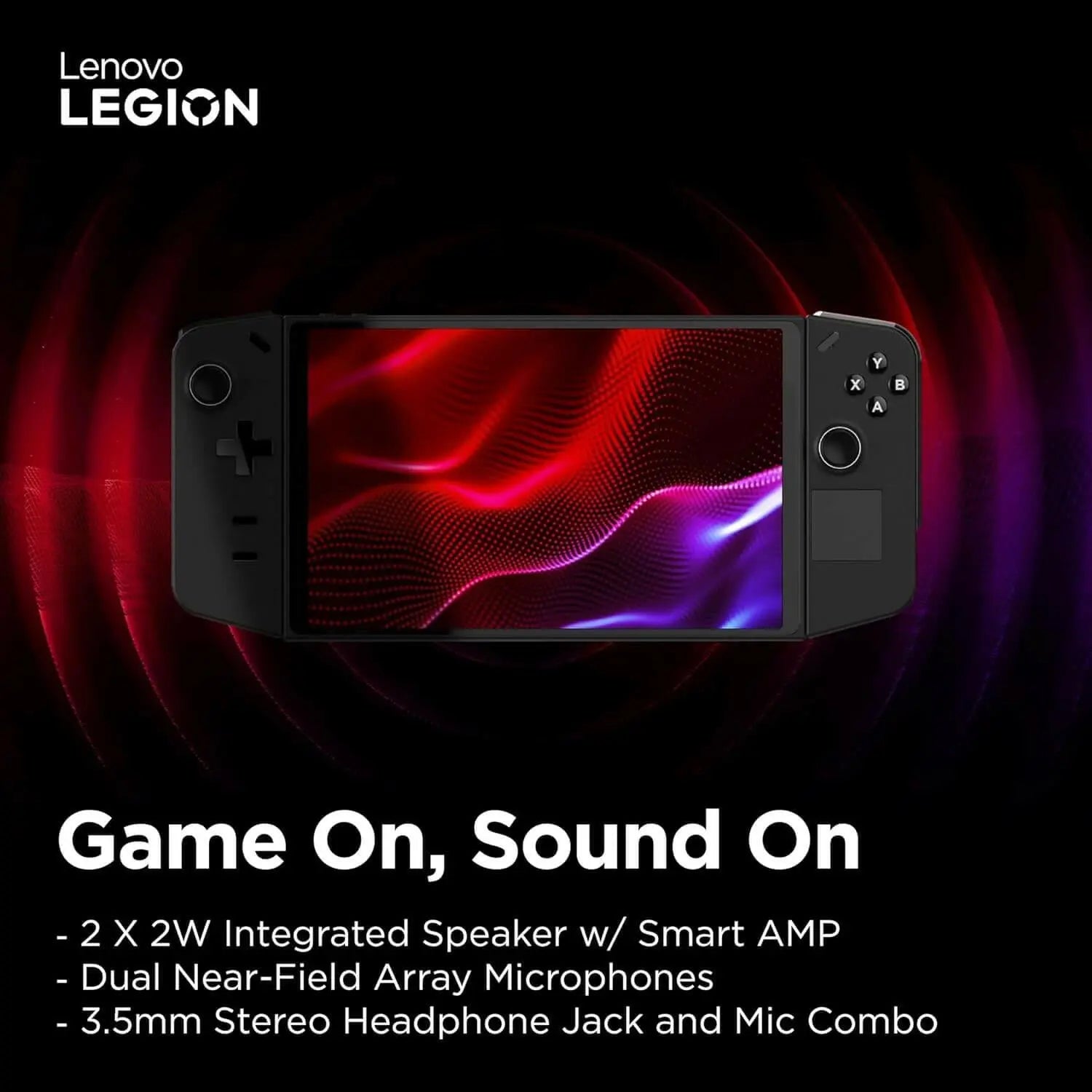 Lenovo Legion Go, Handheld Gaming with 1TB Lenovo Portable SSD