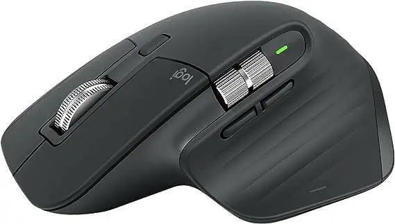 Logitech MX Master 3S - Wireless Performance Mouse with Ultra-fast Scrolling, Ergo, 8K DPI, Track on Glass, Quiet Clicks, USB-C, Bluetooth